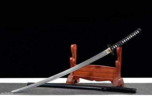 סכין GLW יד מזויפת להב פלדה מתקפל יפני סמוראי קטנה חרב מלא טאנג חד חד