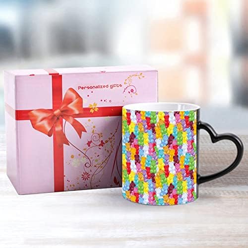 דובי גומי סוכריות ספל קפה קרמיקה מחליף כוס כוסות תה למשרד מתנות ביתיות