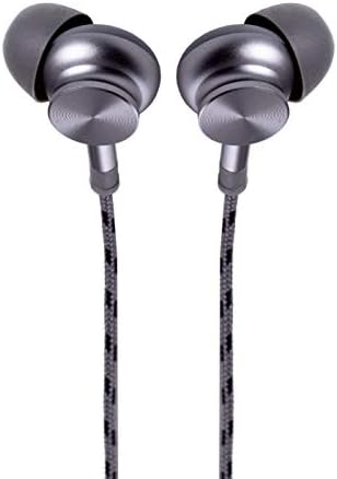 Boompods Digibuds אוזניות USB-C-אוזניות דיגיטליות ביותר באוזן עם מחבר מסוג USBC, כבל קלוע בד, אטום זיעה,