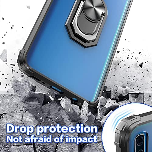 מארז Idystar Galaxy A50 עם Kickatand, Case Galaxy A50S, Christal Christal Case עם עמדת מגנטית