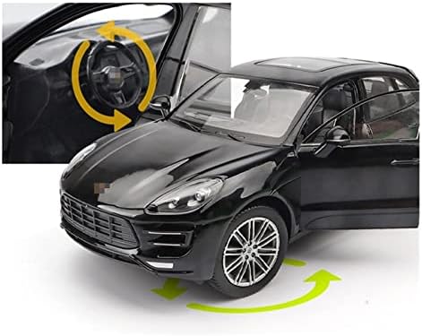 דגם מכוניות בקנה מידה לפורשס סגסוגת מקאן סגסוגת רכבי צעצוע רכבי רכב מתכת דגם 1/24 פרופורציה