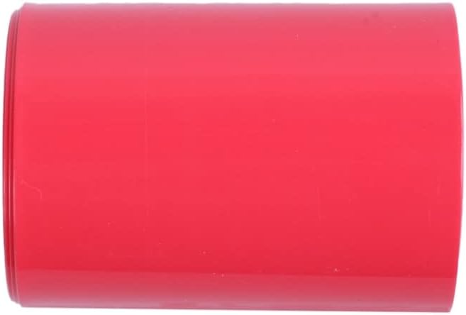 2x 2 ממ 50 ממ רוחב PVC חום מכווץ צינור גלישת צינור אדום למשך 2 x 18650 סוללה -