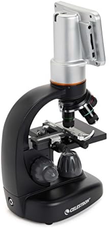 סלסטרון - מיקרוסקופ דיגיטלי-מיקרוסקופ ביולוגי עם מצלמה דיגיטלית מובנית של 5 מגה פיקסל - תיק נשיאה