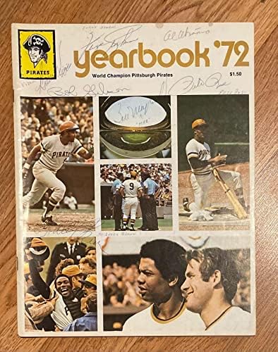 1972 שנתונים שנתונים חתמו על גיבסון ג'נקינס רוז מזרוסקי JSA - מגזיני MLB עם חתימה