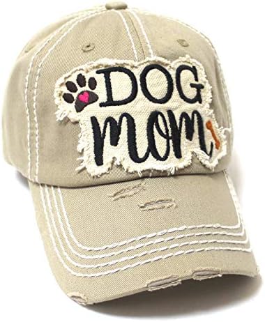 כובעי נשים וינטג ' כובע כדור של כלב אמא עצם וכובע רקמה
