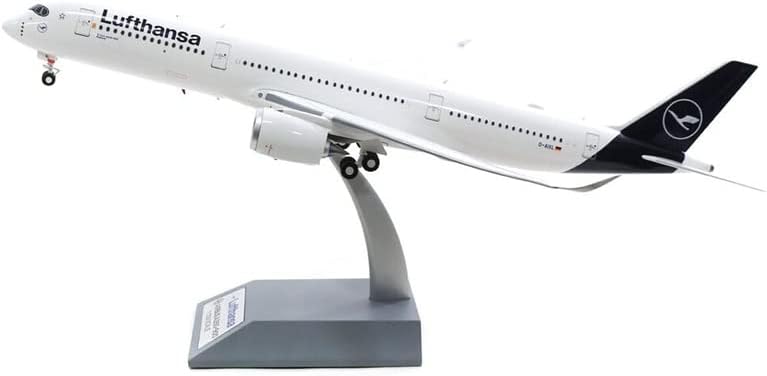 JFOX Lufthansa עבור Airbus A350-941 D-AIXL עם Stand Stand Edition 1/200 Diecast Aircraft דגם שנבנה