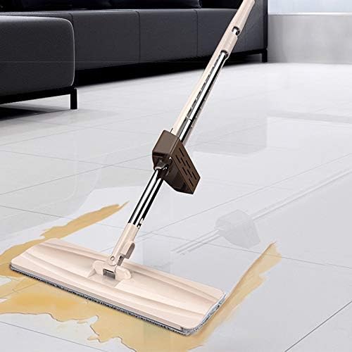 רנסלאט מיקרופייבר סמרטוט מילוי לשימוש חוזר שטוח מגבים אלומיניום ידית רצפת ניקוי ביתי
