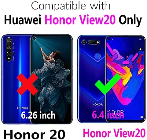 אליסורלי תואם ל- Huawei Honor View 20/V20 מארז אביזרי תאים דקים דקים דקים