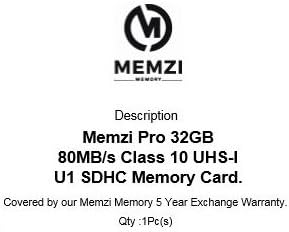 ממזי פרו 32 ג ' יגה-בתים מחלקה 10 80 מגהבייט/ש כרטיס זיכרון עבור ניקון ד7500, ד5600, ד3400, ד7200, ד5500, ד500,