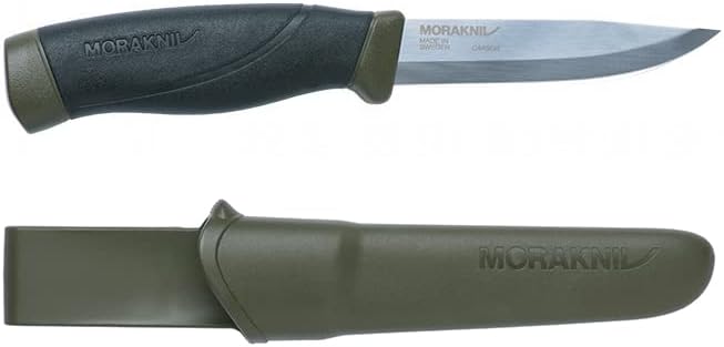 סכין חובה כבדה של Morakniv עם סנדוויק פחמן פחמן, 0.125/4.1 אינץ '