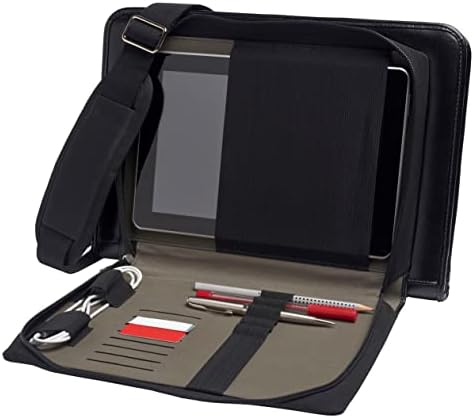 מארז שליח מחשב נייד עור Broonel שחור - תואם ל- Acer Aspire 5 A515-57 15.6 אינץ 'נייד מחשב נייד