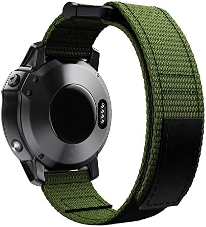 IRJFP 26 22 ממ רצועת שעון עבור Garmin Fenix ​​5 5x Plus 3HR 6X 6 6SPRO S60 MK1 ENDURO WATCH מתכוונן