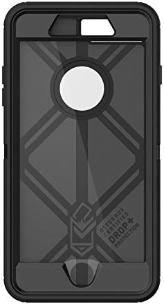 Otterbox iPhone 8 Plus & iPhone 7 Plus Series Series Case - שחור, מחוספס ועמיד, עם הגנת יציאה, כולל Clip