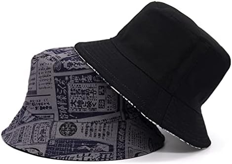 כובעי דלי כותנה של TMQ נשים קיץ גברים מכתב כובע חיצוני קרם הגנה כובע דייג