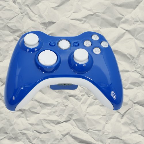 שדים כחולים של הדוכס - ערכת מעטפת בקר של Xbox 360 - מבריק