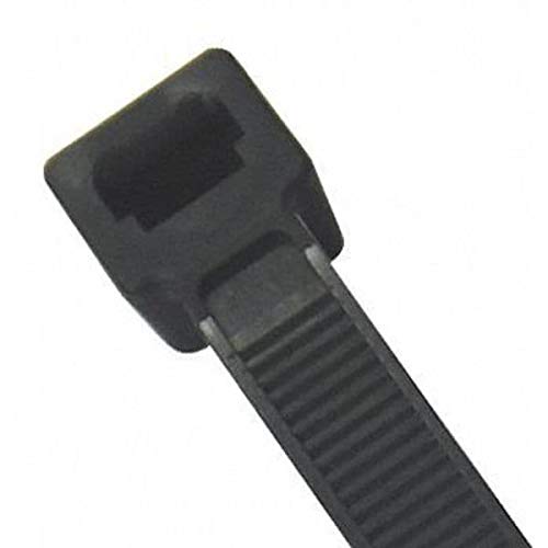 עניבת כבלים, 6.3 פנימה, שחור, PK100