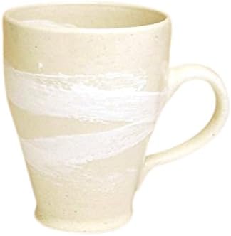 有田 焼 やき もの 市場 ספל קפה קרמיקה יפנית אריטה אימארי כלי מיוצר ביפן חרס נארוטו מברשת דפוס לבן