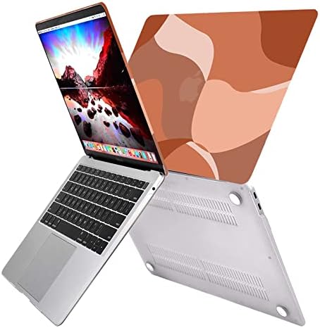 Miwasion תואם ל- MacBook Air 13 אינץ 'תקציר Art, 2020 2019 2018 שחרור ,, עם מזהה מגע ו -2 מגני מקלדת,
