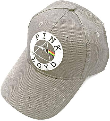 כובע בייסבול לוגו של פינק פלויד לגברים לבן