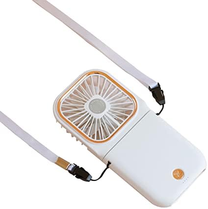 מאוורר נייד של Xunion, מיני מאוורר קטן, מאוורר נטען, 3 מהירות רוח USB מאוורר אישי לקמפינג נסיעות בחוץ