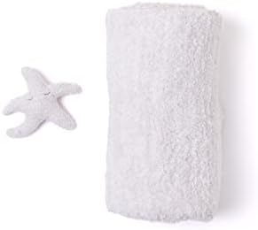 Barefoot Dreams Coesychic Starfish Buddie and Buckence Pet Pet, אביזרי כלבים, נוחות לחיות מחמד, ישן לחיות מחמד,