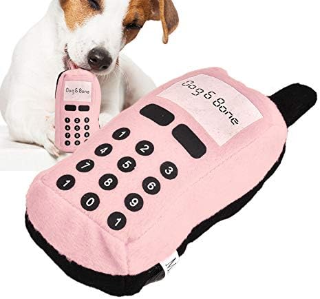 צעצוע של כלב לחיזה צעצוע עמיד לחיית מחמד לחיזה קטיפה צעצועים טלפונים סלולריים חמודים צורת צעצוע חיות