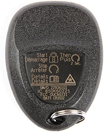 GM חלקים מקוריים 22936101 5 כפתור כניסה ללא מקש מקש מרחוק