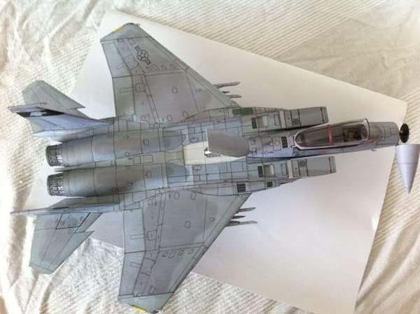 הארלם יו גרסה של פ-15 ג לוחם 3 ד נייר דגם ערכת צעצוע לילדים מתנות
