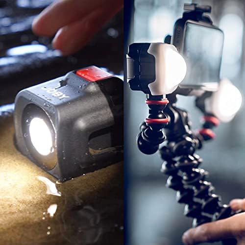 Joby Beamo, מיני LED LED לסמארטפון ומצלמה נטולת מראה - קומפקטית, מגנטית, בלוטות ', אטומה למים, ליצירת