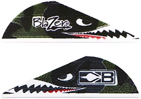 בוהנינג אמיתי צבע 2 בלייזר סכינים עף נמר כריש = בלייזר שבשבת, 100 יחידות, שחור