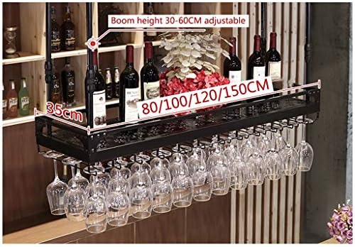 פשטות מסוגננת רטרו תעשייתי פשטות מסוגננת למטה מחזיק זכוכית יין תצוגה יצירתית אחסון דקורטיבי מחזיק גביע