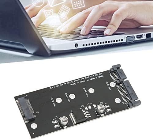 M.2 SSD לכרטיס מתאם SATA, PCB M.2 למתאם SATA ביצועים יציבים, מעשי מתאם כונן קשיח תקע ומשחק למחשבים ניידים, שולחנות