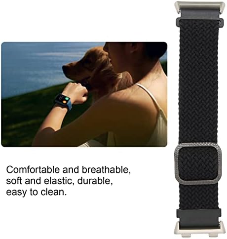 Watchband עבור שעון חכם, רצועת שעון אלסטית עבור שעון 2 שחור