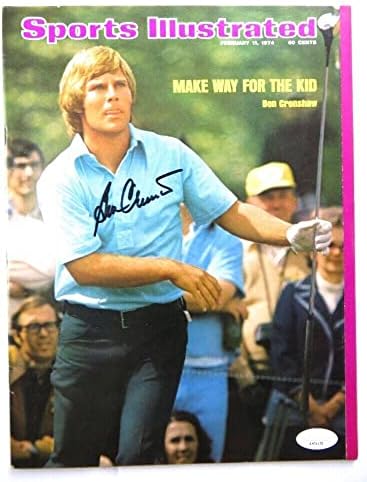 בן קרנשו חתם על מגזין חתימה ספורטס אילוסטרייטד 1974 פ. ג. א. ג. א. 04458-מגזיני גולף חתומים