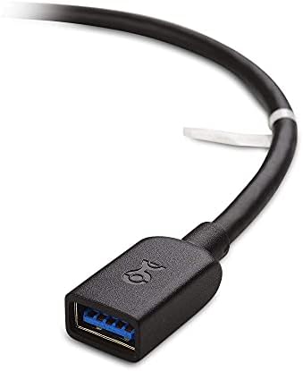 ענייני כבלים באורך 15 מטר USB 3.0 כבל בשחור ו -10 רגל USB לכבל הרחבת USB