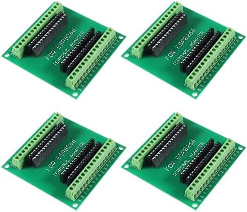4 PCS ESP8266 לוח פריצה GPIO 1 לשני לוח בורג מסוף תואם ל- ESP8266 Block Block Block PCB Microcontroller Board