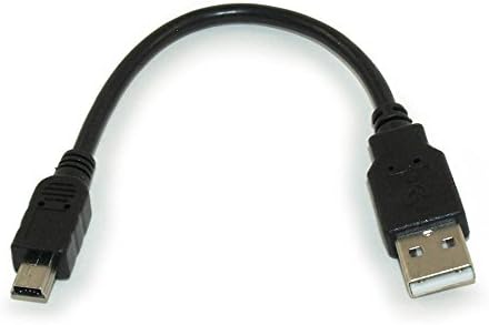 Mycablemart 10 אינץ 'USB 2.0 מוסמך 480 מגהביט לשנייה סוג A זכר ל- MINI-B/5 פינים