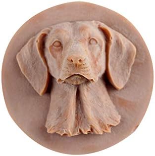 תבנית סבון סיליקון של ניקול לכלי מלאכה בעבודת יד כלב צורה של עובש שוקולד עובש שוקולד