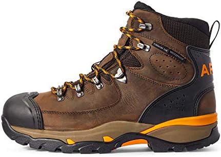 MNS MNS של Ariat's Endeavor 6 H2O CT DRK Storm Fire and Safety Boot