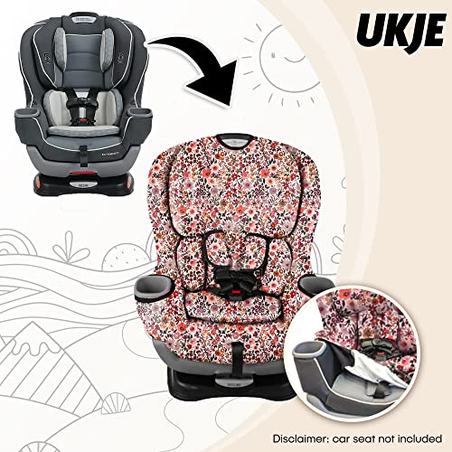 כיסוי מושב לרכב של UKJE תואם למושב רכב להמרה של GRACO 2FIT, CPSC Standard תואם, פעוטות ומגן ילדים,