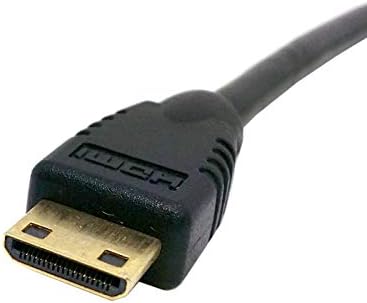 Chenyang Type D Micro HDMI V1.4 שקע נקבה לסוג C מיני HDMI כבל מתאם מומר זכר 10 סמ