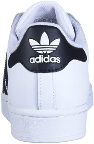 נעלי ספורט סופרסטאר של אדידס מקוריות, לבן / שחור / לבן, 12 לָנוּ