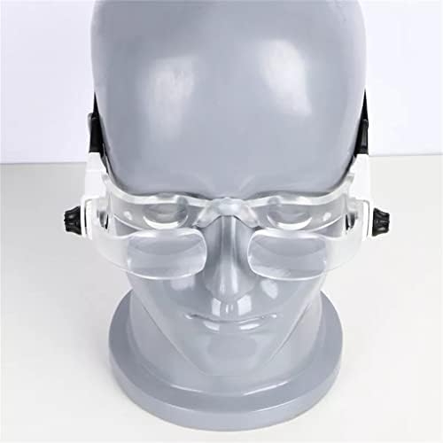 ז ' יה 3.8 משקפיים עם מעמד טלוויזיה זכוכית מגדלת עם מחזיק טלפון ומארז משקפיים
