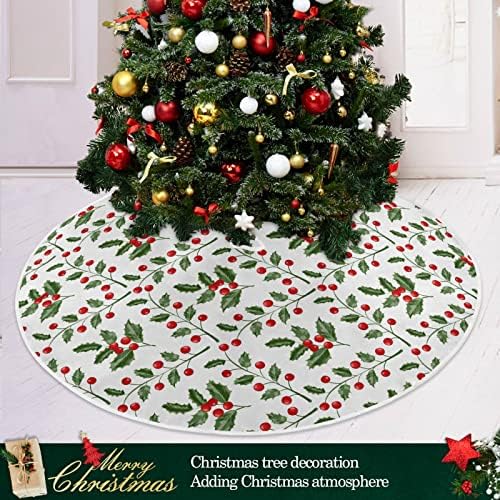 עץ חג המולד של Oarencol חצאית עץ חג המולד חצאית עץ חג המולד קישוטי מחצלת עץ חג חג המולד