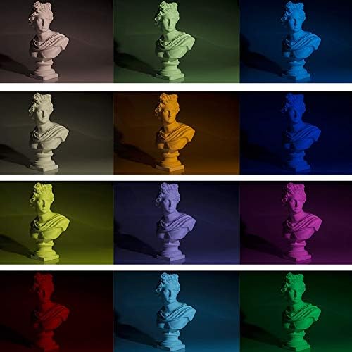 פלאש אור צבע כרטיסי מצלמה ספידלייט צבע כרטיסי ערכת אוניברסלי 12 יחידות צבעים מסנן נייר עבור מצלמות