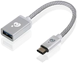 IOGEAR CHARGE & SYNC USB-C ל- USB Type-A מתאם, כסף, G2LU3CAF10-SIL