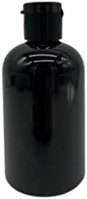 חוות טבעיות 4 גרם שחור BOSTON BPA בקבוקים חופשיים - 6 מכולות ריקות למילוי ריק - שמנים אתרים מוצרי