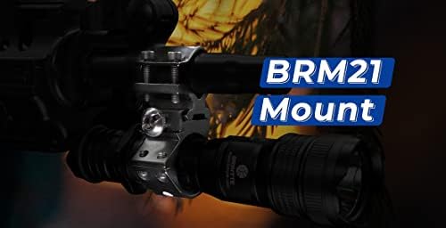 Brinyte BRM21 הר פנס לחביות, מתאים לפנסים בקוטר 25.4 ~ 30 ממ, לפנסים טקטיים וציד
