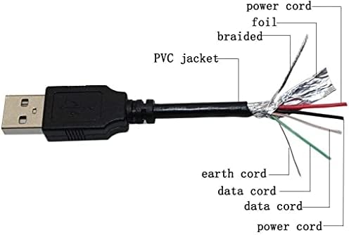 PPJ נתונים USB/סנכרון כבל טעינה מחשב מחשב נייד מחשב נייד כבל חשמל עבור Vulcan אלקטרוניקה צ'לנג'ר II