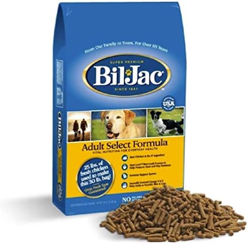 ביל-ג ' ק כלב מזון יבש למבוגרים בחר פורמולה 6 ליברות תיק-עוף אמיתי מרכיב 1, קל ללעוס עקיצות, גזע קטן